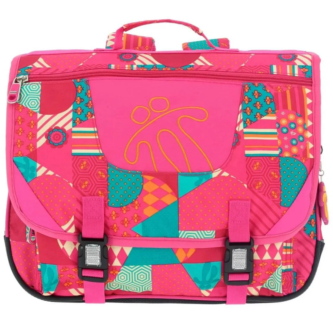 TOTTO - Mochila escolar tijeras - Rosa