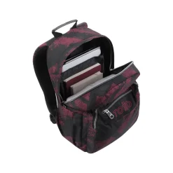 TOTTO - Mochila escolar tiza roja Acuarela* Material Escolar