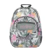 TOTTO - Mochila escolar tropical cebras Crayoles* Material Escolar