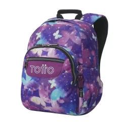 TOTTO - Mochila Gommas Glitter Star Butterfly* Material Escolar