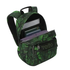 TOTTO - Mochila Gommas Jhony Jungle* Material Escolar