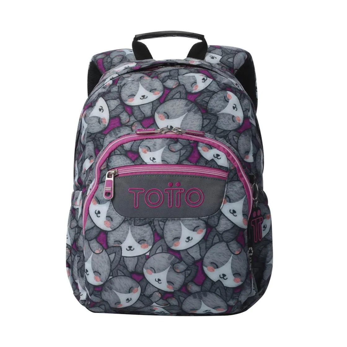 TOTTO - Mochila Gommas Kitten Rose