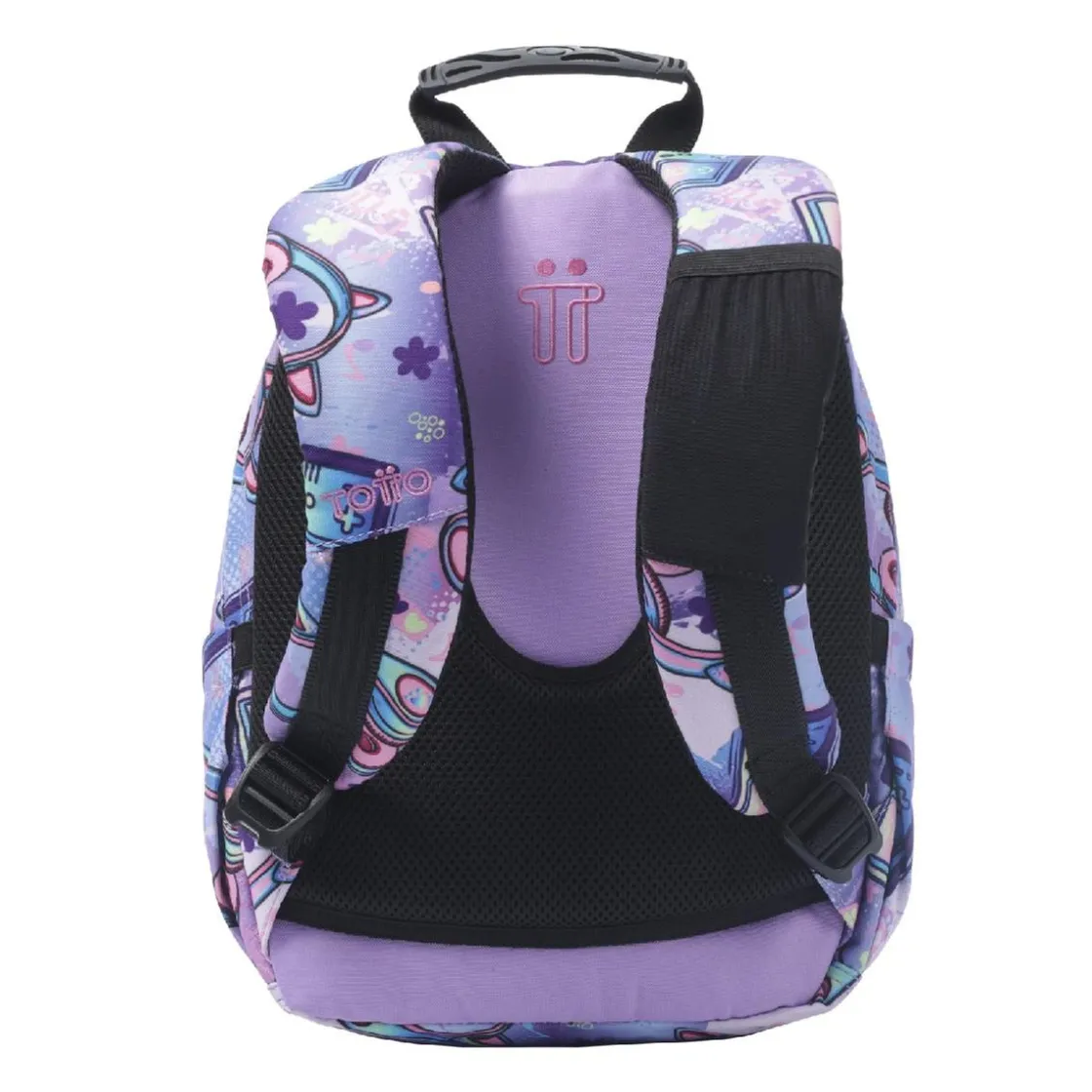 TOTTO - Mochila Meowsical Tempera* Material Escolar