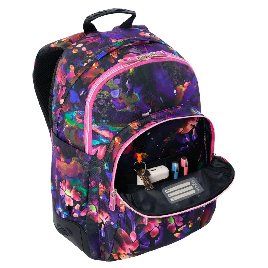 TOTTO - Mochila Rayol Flower Galaxy* Material Escolar