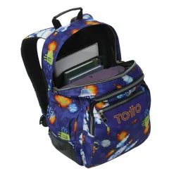 TOTTO - Mochila Rayol Space Blue