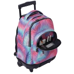 TOTTO - Mochila Renglones con ruedas Glitter Fritz* Material Escolar