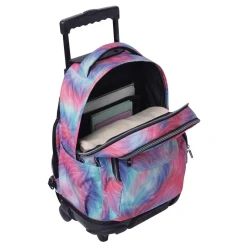 TOTTO - Mochila Renglones con ruedas Glitter Fritz* Material Escolar