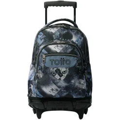 TOTTO - Mochila Renglones con ruedas Film
