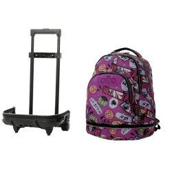 TOTTO - Mochila Tiza con ruedas Kitsune