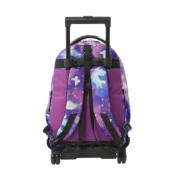 TOTTO - Mochila Tiza con ruedas Glitter Star Butterfly