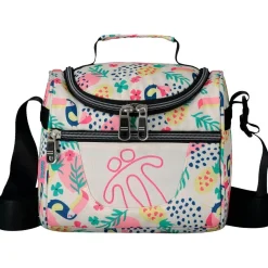 TOTTO - Portameriendas escolar Pizarra - Tucanes y piñas