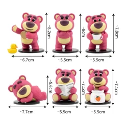 WALT DISNEY Toy Story - Mini figura Lotso Coleccionable - Serie Teddy Bear (Varios modelos)