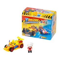 T-RACERS - Pack coche y figura Fire & Ice (varios modelos)* Vehículos Y Circuitos