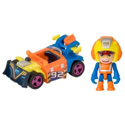 T-RACERS - Pack coche y figura Fire & Ice (varios modelos)* Vehículos Y Circuitos