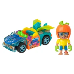 T-RACERS - Pack coche y figura Fire & Ice (varios modelos)* Vehículos Y Circuitos