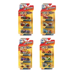 T-RACERS Mix Race Carrera Mixta Pack 3 (Varios modelos) ㅤ* Vehículos Y Circuitos