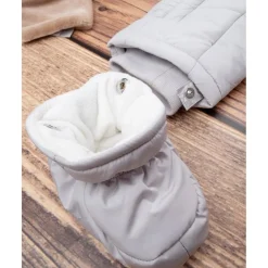 Prenatal Traje de nieve de nailon para niño gris