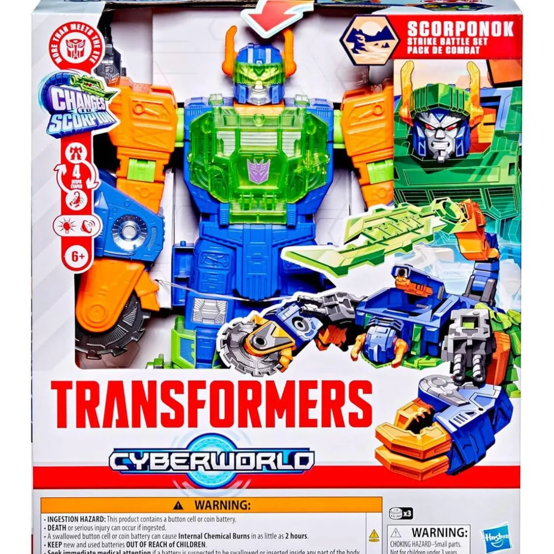 Transformers Cyberworld - Set de batalla Scorponok