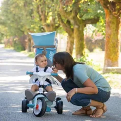 SMOBY Triciclo Baby Balade Plus Azul* Motos Y Triciclos