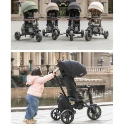 DEVESSPORT Triciclo Comfo Max 6 en 1 – Verde