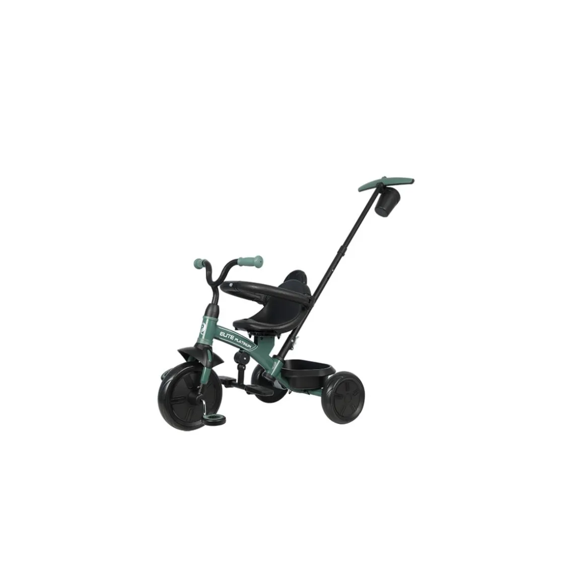 DEVESSPORT Triciclo Evolutivo 6 en 1 Elite Platinium Verde