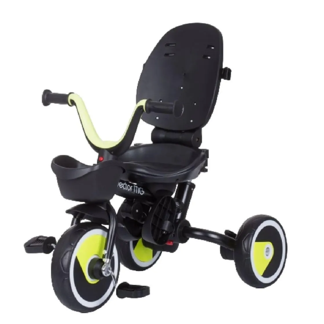 M.C. Triciclo evolutivo plegable verde* Motos Y Triciclos