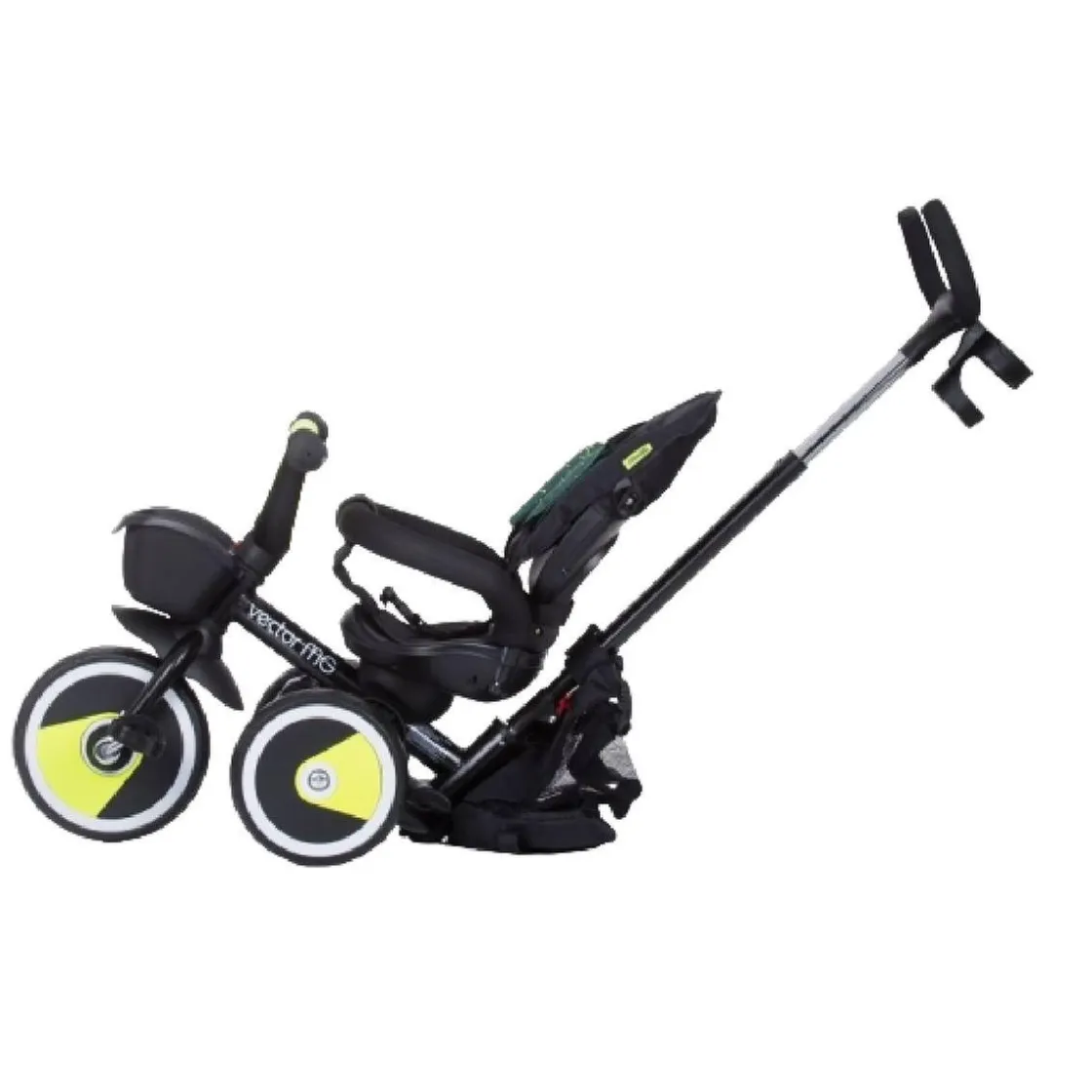 M.C. Triciclo evolutivo plegable verde* Motos Y Triciclos