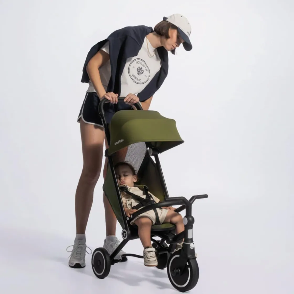 SMARTRIKE Triciclo evolutivo Wonder MAX color negro