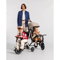 SMARTRIKE Triciclo evolutivo Wonder color hueso