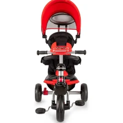 QPLAY Triciclo New Ranger deluxe rojo con luz y sonidos