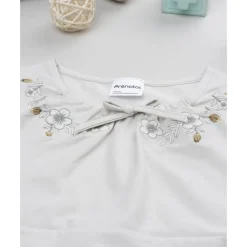 Prenatal T-shirt beige con cuello bordado para niña* Niña 2-10 Años·Camisas Y Camisetas|Niña·Niña 2-10 Años