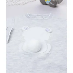 Prenatal Tutina bebé gris con estampado* Ropa Y Accesorios·Peleles|Recién Nacido·Ropa Y Accesorios