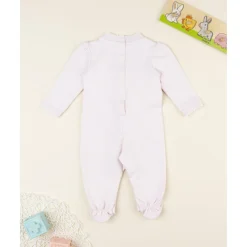 Prenatal Tutina bebé niña rosa con conejito