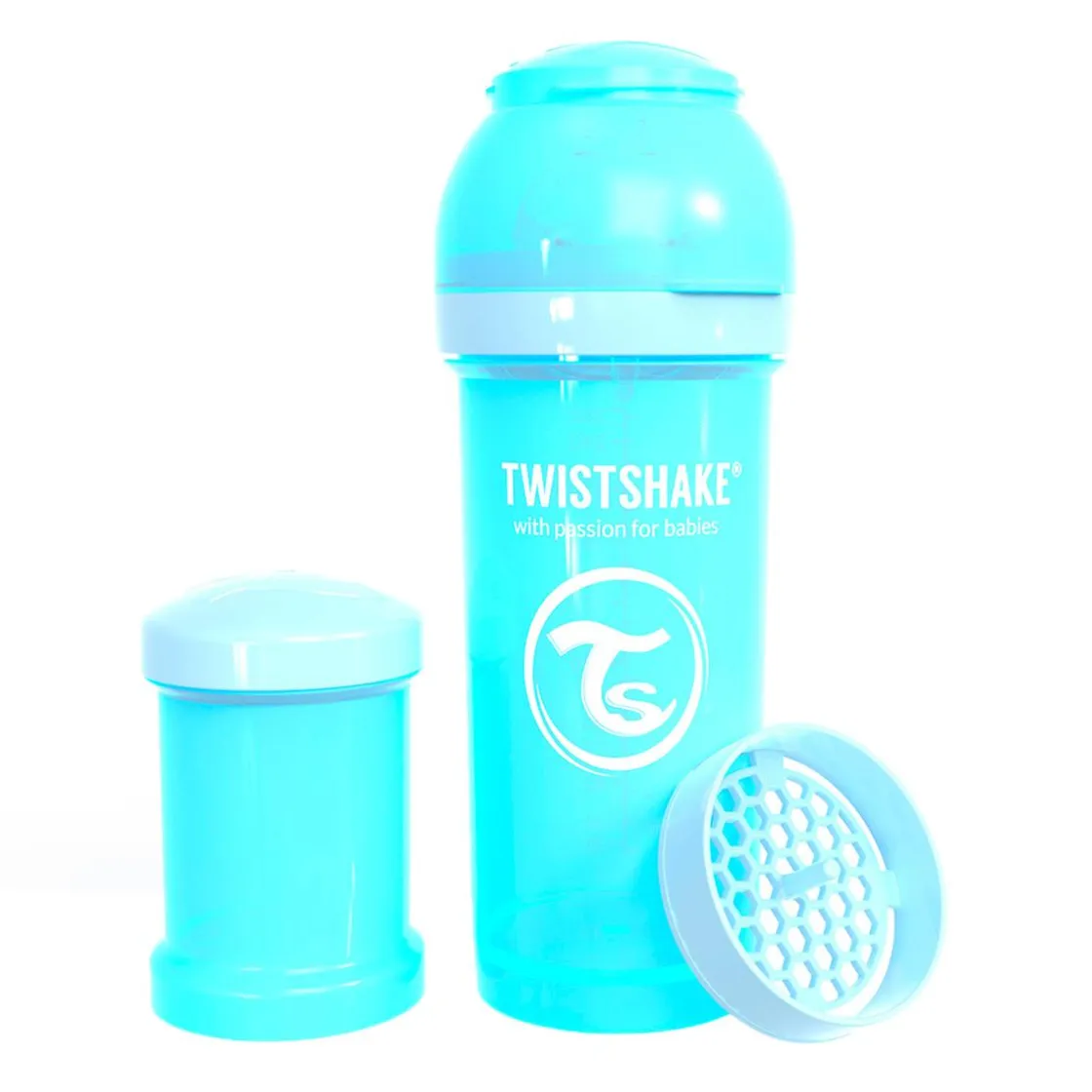 TOYS "R" US Twistshake - Biberón 260 ml - Azul
