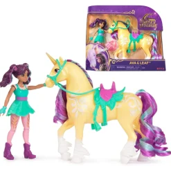 SPIN MASTER Unicorn Academy - Muñeca Ava y Leaf