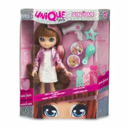 FAMOSA Unique Eyes - Muñeca WOW Hair (varios modelos)* Muñecas