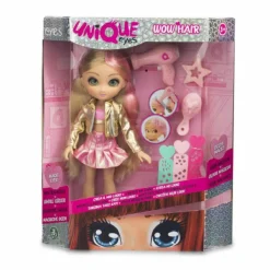 FAMOSA Unique Eyes - Muñeca WOW Hair (varios modelos)* Muñecas