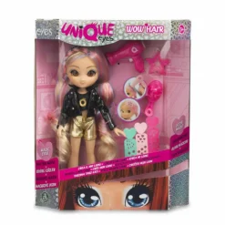 FAMOSA Unique Eyes - Muñeca WOW Hair (varios modelos)* Muñecas