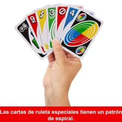 MATTEL UNO Spin - Juego de mesa* Juegos Y Puzzles|Friki Zone