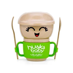 TOYS "R" US Vajilla ecológica para bebé 5 piezas verde* Preparación Comida Y Accesorios·Platos Y Cubiertos Infantiles