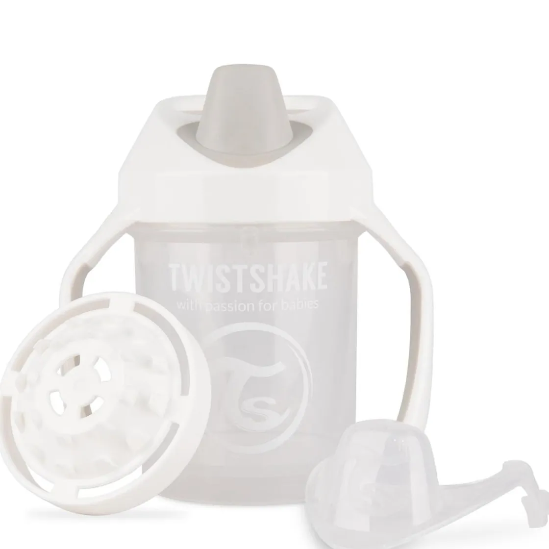 TWISTSHAKE Vaso 230 ml blanco
