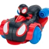 TOY PARTNER S.A. Vehículo 2 en 1 de Spidey y sus increíbles amigos ㅤ