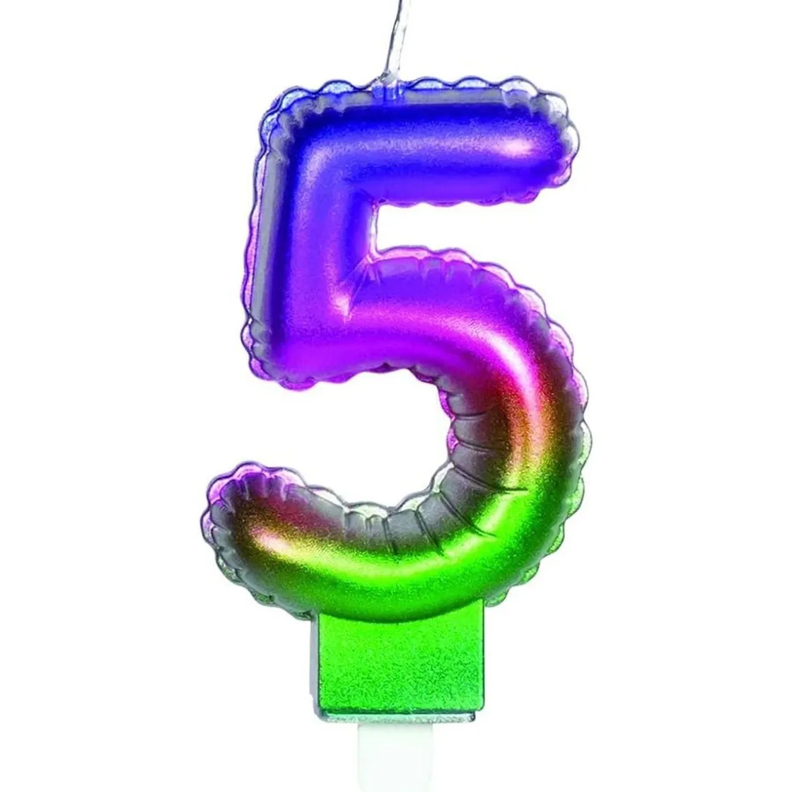 TOYS "R" US Vela multicolor número 5