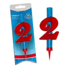 TOYS "R" US Vela pirotécnica con número 2