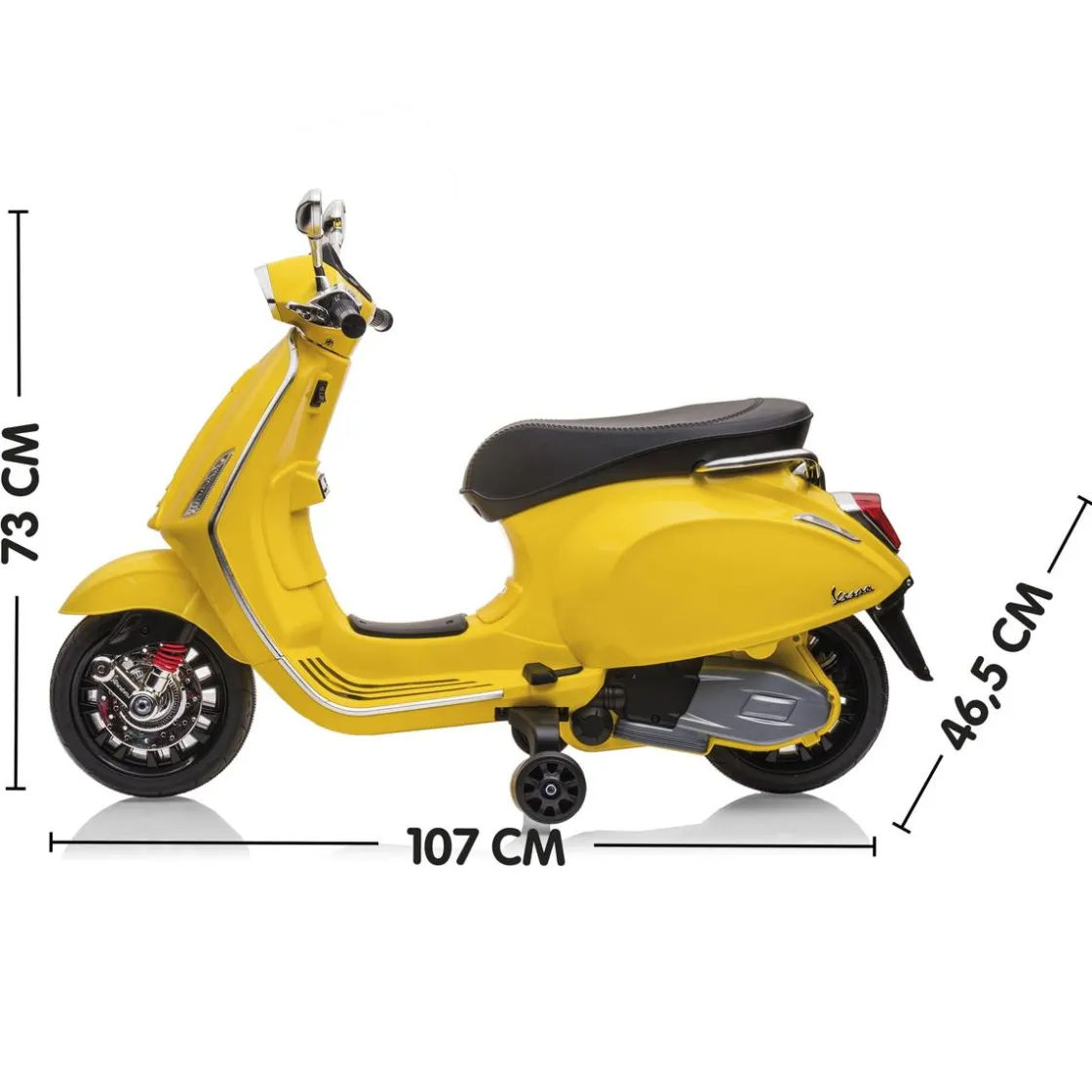 SUN&SPORT Vespa Piaggio Eléctrica 12V* Vehículos De Batería O A Pedales