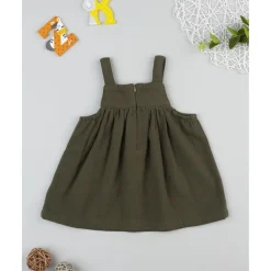 Prenatal Vestido pichi verde con bordado para niña* Recién Nacido·Ropa Y Accesorios|Ropa Y Accesorios·Vestidos