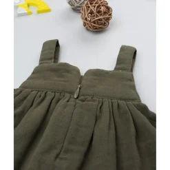 Prenatal Vestido pichi verde con bordado para niña* Recién Nacido·Ropa Y Accesorios|Ropa Y Accesorios·Vestidos