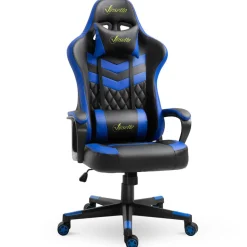 Homcom Vinsetto - Silla Gaming azul-negro