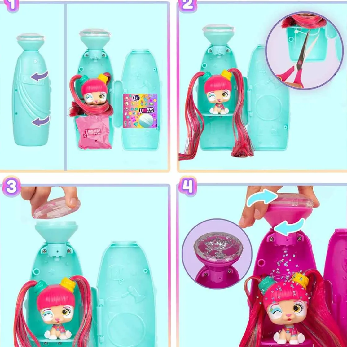 IMC Vip Pets - Mini fans Glam Gems (varios modelos)