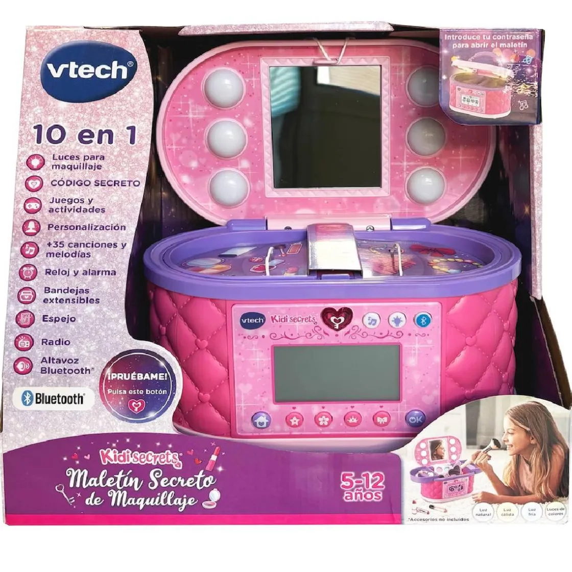 VTECH - KidiSecrets - Mi Maletín Secreto de Maquillaje